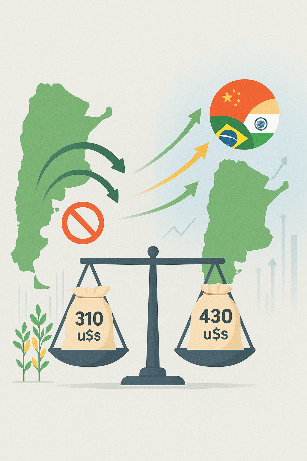 Argentina y los BRICS: La Oportunidad Perdida que Frena el Precio de la Soja y el Desarrollo Nacional. Por Matias Jauregui 2 Matias Jaregui: Mientras Brasil negocia directamente con China dentro de los BRICS, Argentina pierde hasta USD 120 por tonelada de soja. Conoce cómo esta decisión impacta en el empleo, la recaudación y la soberanía económica nacional.
