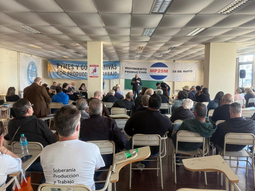 El MP25M reunió a 150 actores sociales en la UBA para impulsar una Buenos Aires productiva. Cooperativas, sindicatos y pymes exigen mayor protagonismo político. #EconomíaPopular #TrabajoDigno