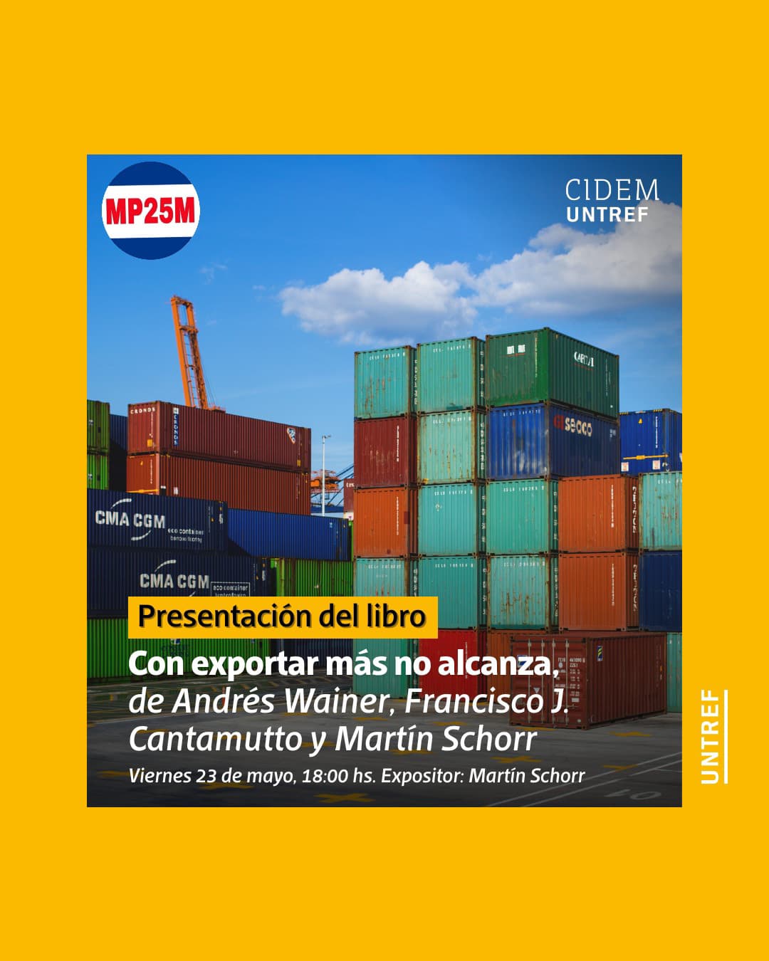 Con Exportar NO ALCANZA