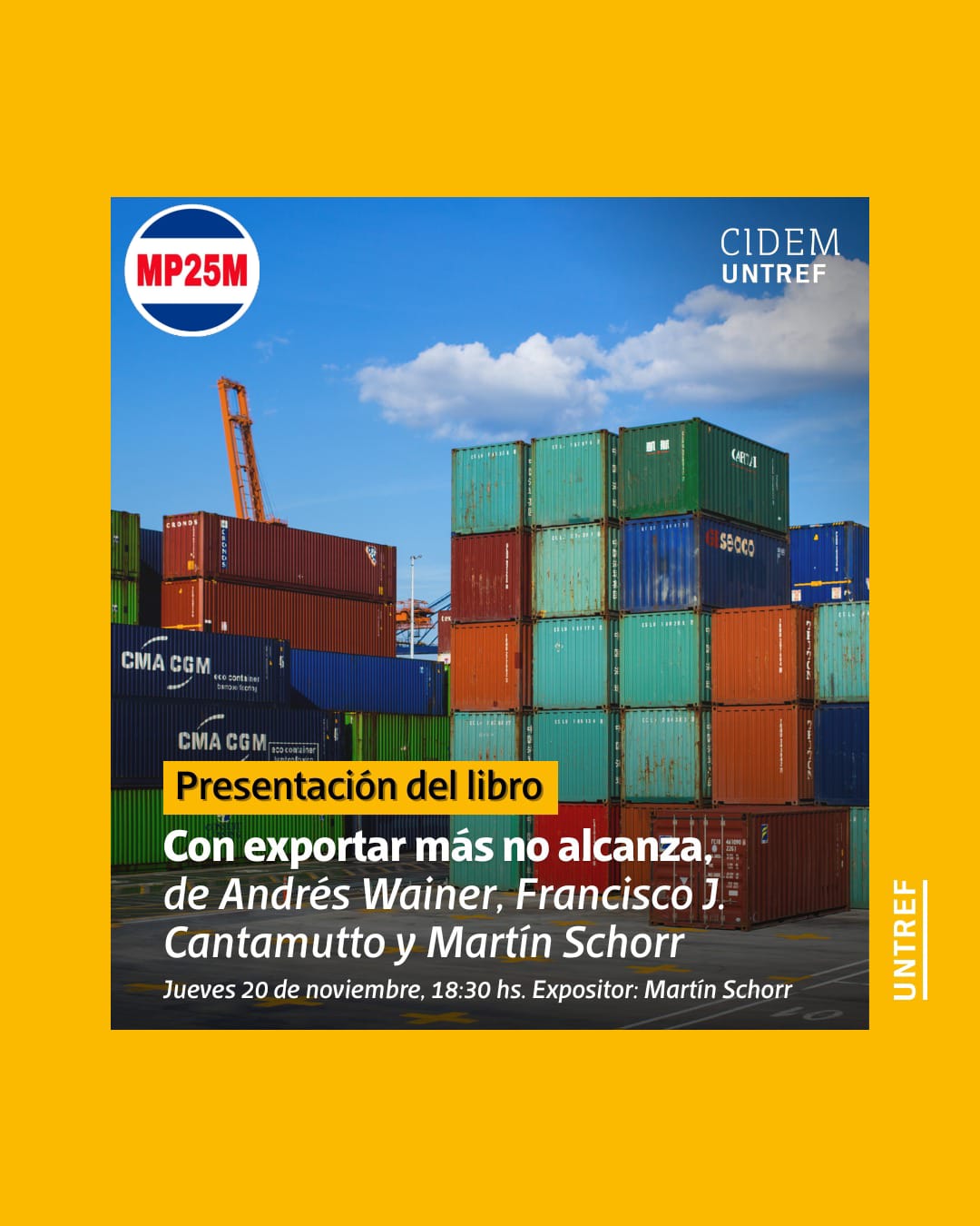 CON EXPORTAR MAS NO ALCANZA