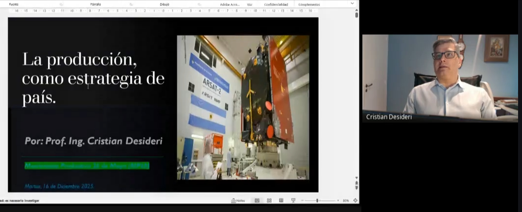 PENSAR LA PRODUCCION PARA UN PAIS QUE NO TIENE POLITICAS DE ESTADO CRISTIAN DESIDERI