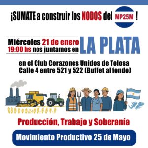 MP25M NODOS REUNION EN LA PLATA