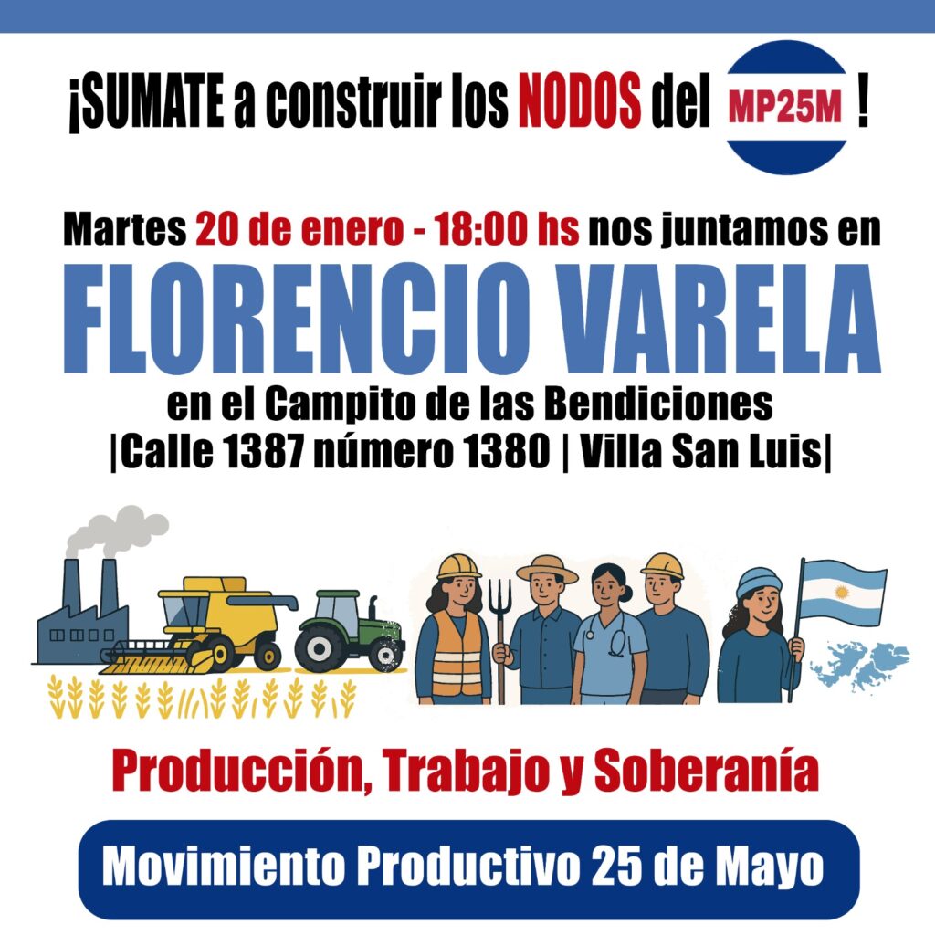 MP25M Nodos en Florencio Varela