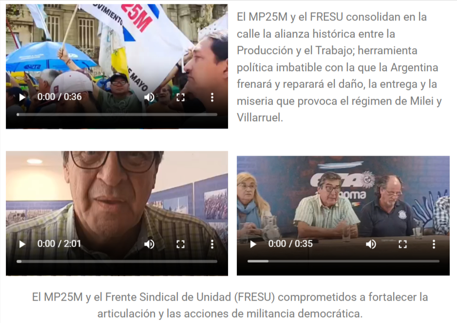 El MP25M y el FRESU