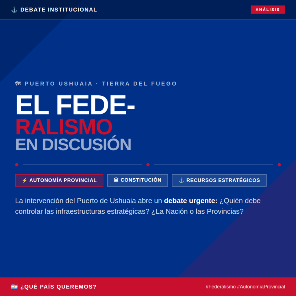 La intervención del Puerto de Ushuaia podría convertirse en un precedente para avanzar sobre otros puertos del país.