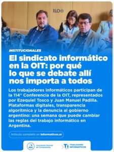 agc en la oit