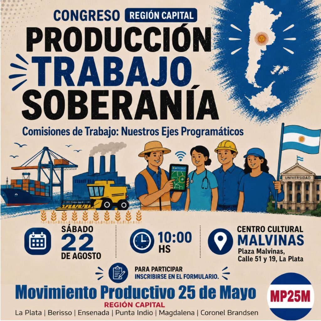 Congreso en CABA MP25M Produccion Trabajo Soberania