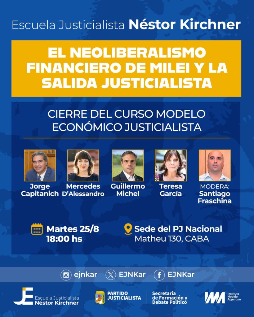 curso modelo economico justicialista