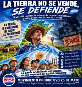 mp25m rechaza la entrega de la soberania nacional
