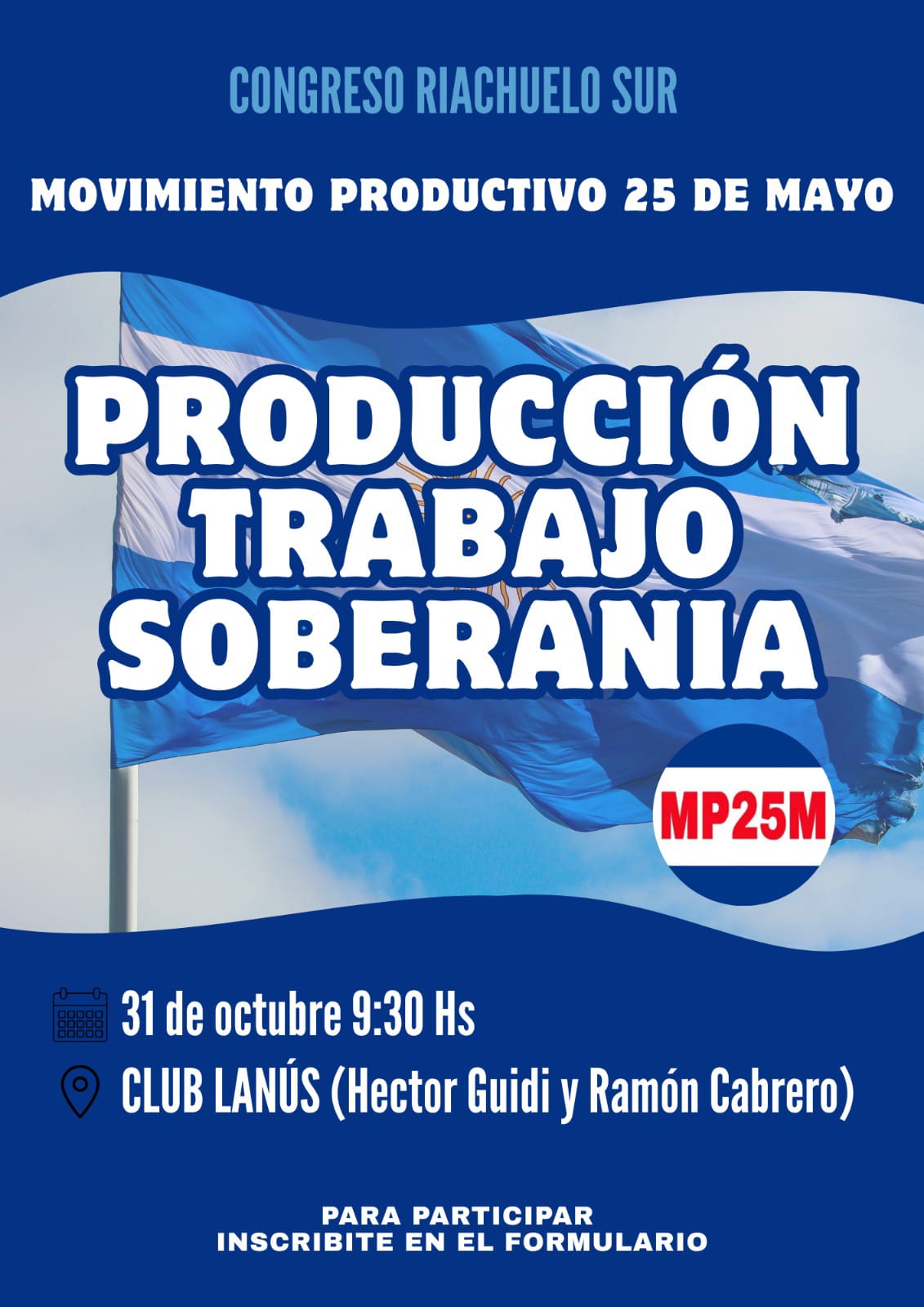 Congreso riachuelo sur