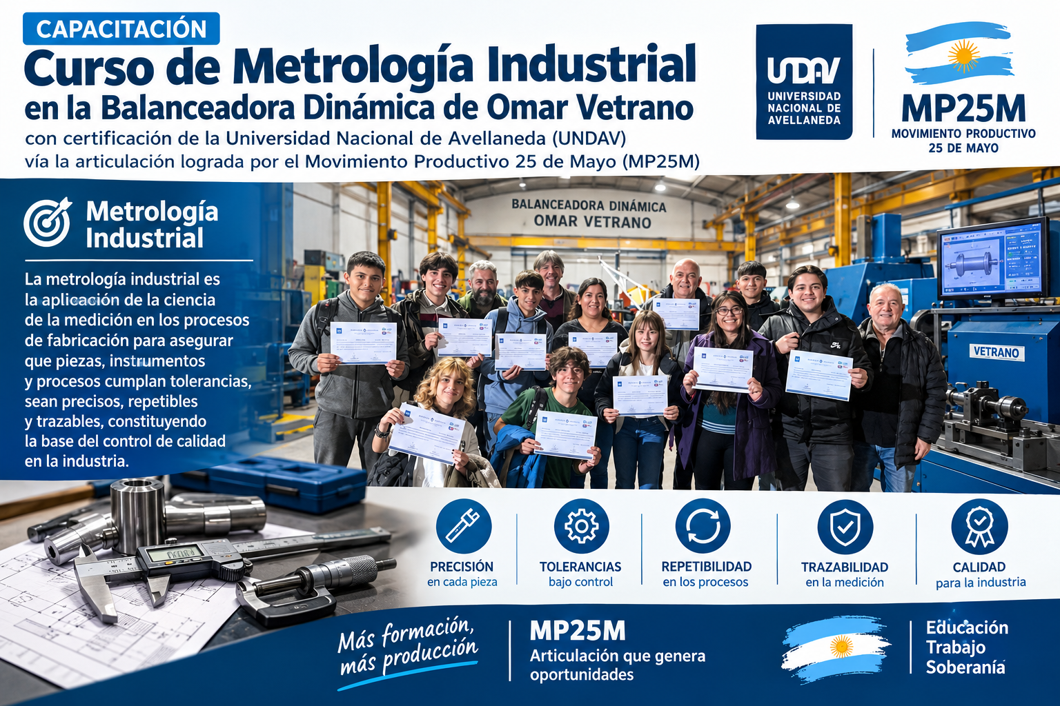 Curso de Metrologia Industrial y Certificacion